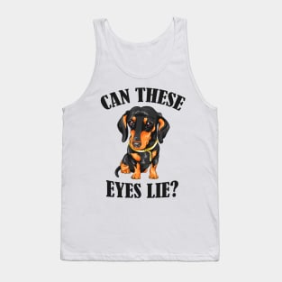 Cute Dachshund Funny Dog Tank Top